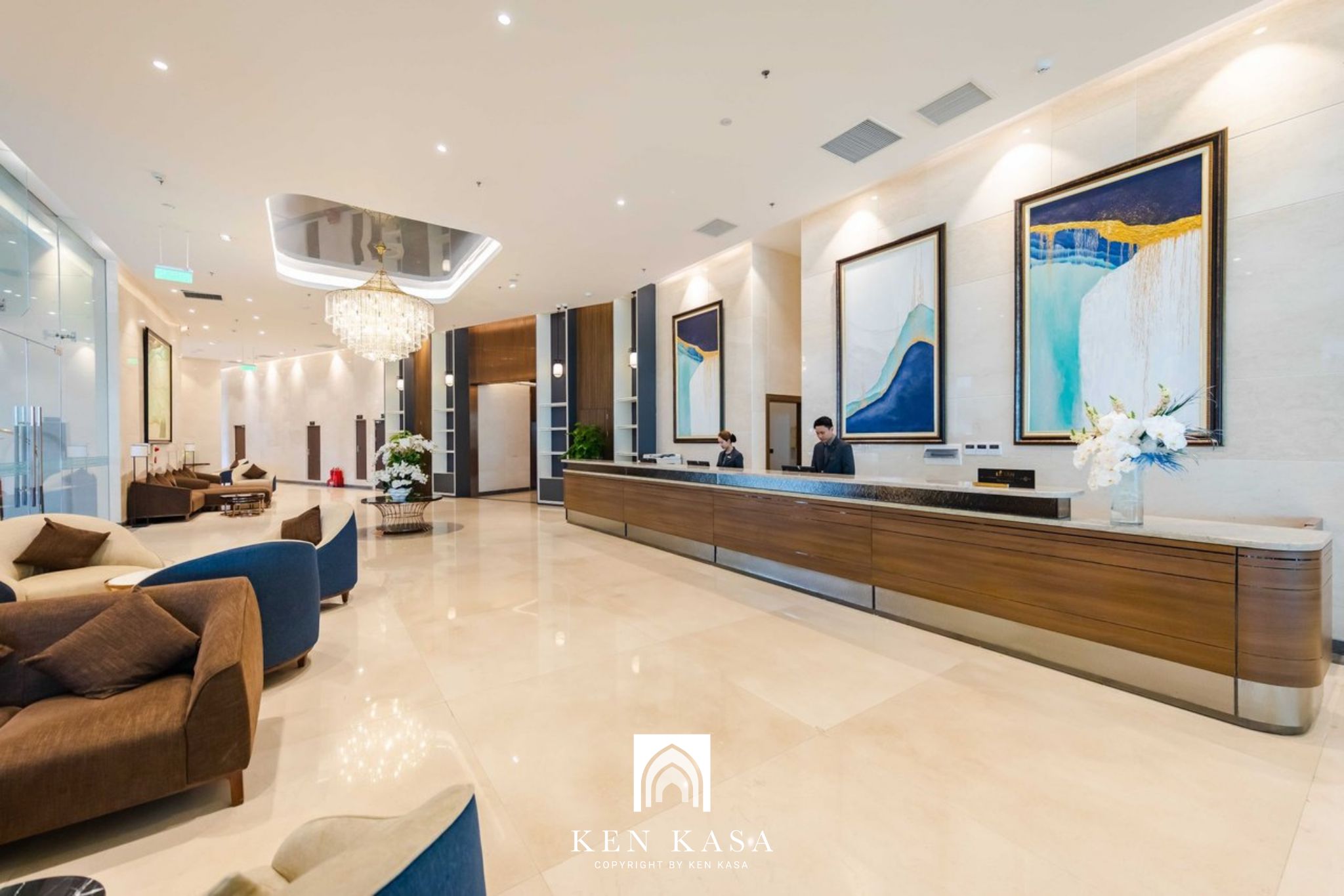 sảnh Muong Thanh Luxury Ha Long Residence
